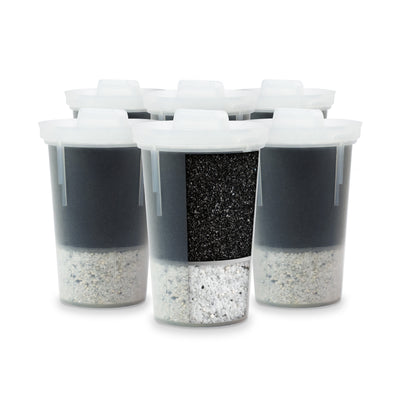 The Santevia MINA Alkaline Pitcher Filters come in a 6 unit value pack#filtration-type_standard